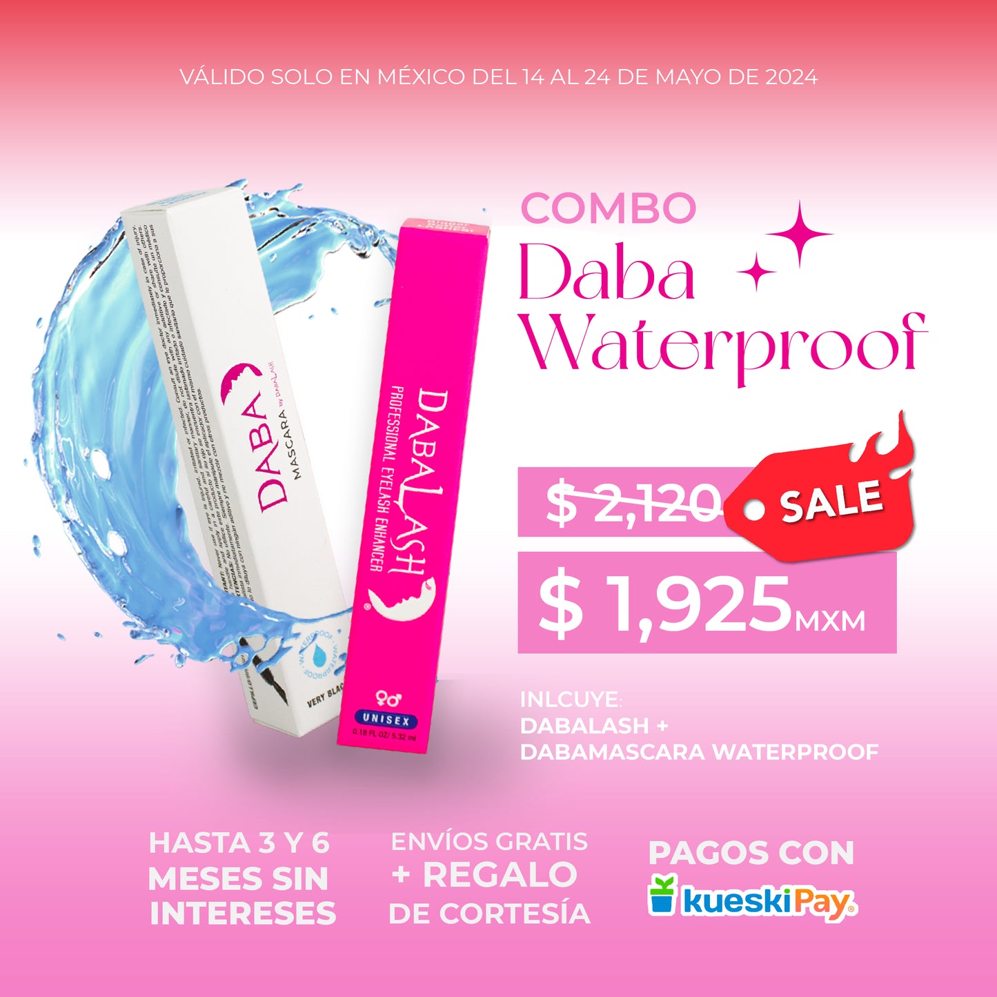 Combo Duo Dabalash + DabaMascara Waterproof